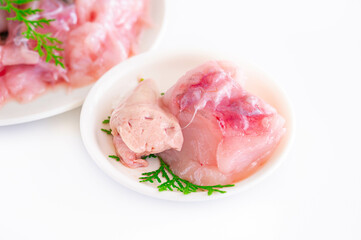 あんこうの身と肝