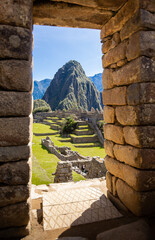 Portal de ingreso a machu pichu