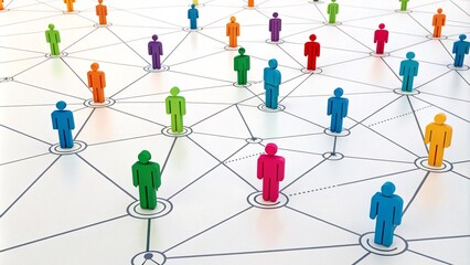 Interconnected Networks of Diverse Professionals and abstract connections V6