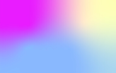 Trendy background. Abstract blurred soft gradient mix pink, purple and blue color.