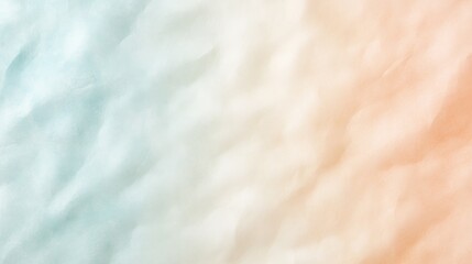 Obraz premium light pastel watercolor background in soft coral and pale blue gentle color fade