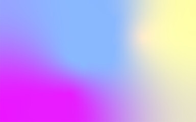 Trendy background. Abstract blurred soft gradient mix pink, purple and blue color.