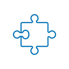 Obraz premium Puzzle icon