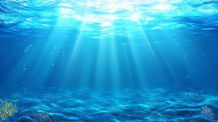 Using the sunbeams with the ocean or sea as a background.