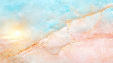 Fototapeta premium Soft Marble Texture Background with Colorful Swirls
