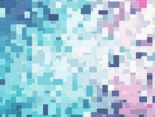 Fototapeta premium Pixelated Abstract Background in Blue and Pink Tones for Modern Digital Design Projects