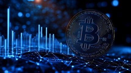 仮想通貨グラフィック