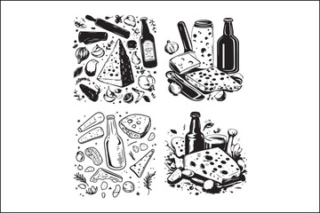 Cheese Board Silhouette SVG | Charcuterie Vector Clipart

Rustic Cheese Tray SVG | Cutting Board Silhouette Design

Charcuterie Board Vector | Kitchen Decor SVG PNG

Cheese Platter Outline | Food Boar