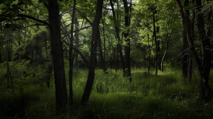 Fototapeta premium morning in the forest