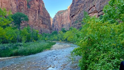 river in the mountains
