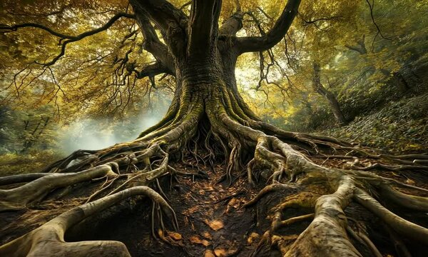 Majestic Tree Roots