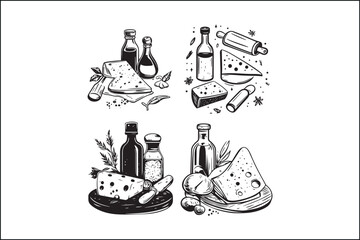 Cheese Board Silhouette SVG | Charcuterie Vector Clipart

Rustic Cheese Tray SVG | Cutting Board Silhouette Design

Charcuterie Board Vector | Kitchen Decor SVG PNG

Cheese Platter Outline | Food Boar