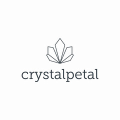crystalpetal Abstract and Artistic Logo Design Concepts - Fresh, abstract designs that incorporate artistic elements, ideal for brands seeking an imaginative and eye-catching look