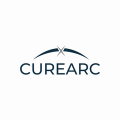 curearc Sophisticated Typography Logo Design for Elegant Brands - Stylish and refined typography logos designed for brands that prioritize elegance and timeless appeal
