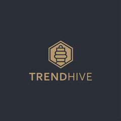 trendhive Vintage and Classic Logo Designs with a Modern Twist - Bringing back classic design with a modern touch, these logos cater to brands looking for a nostalgic yet fresh aesthetic