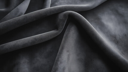 A piece of fabric with a lot of snow on it