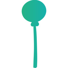 Happy birthday single vector icon