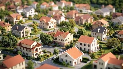 Obraz premium Real estate investment can contribute to community development, urban regeneration, and economic growth