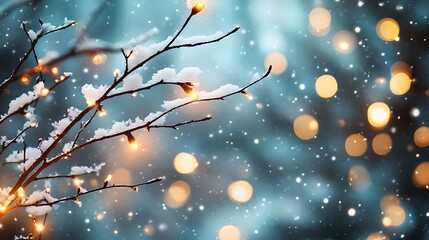 Frosted Red Berries in a Winter Wonderland: A Serene Close-Up Capturing Nature's Icy Beauty winter