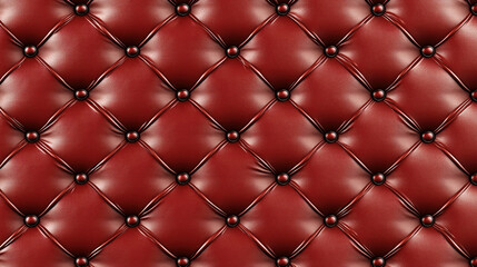 A red velvet background with a pattern of red buttons