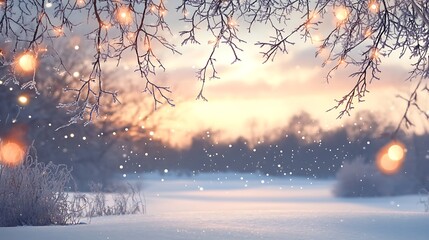 Frosted Red Berries in a Winter Wonderland: A Serene Close-Up Capturing Nature's Icy Beauty winter