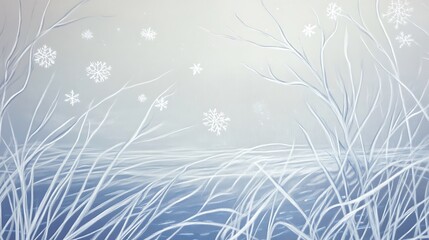 Frosted Red Berries in a Winter Wonderland: A Serene Close-Up Capturing Nature's Icy Beauty winter