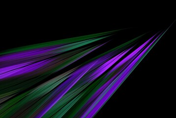 Computer generated fractal pattern and shape