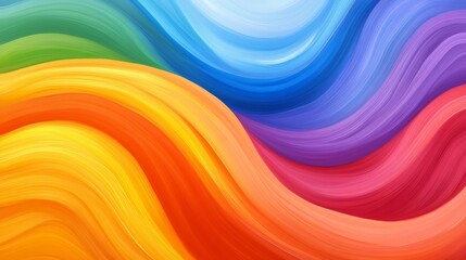 Wave abstract background with colorful colors
