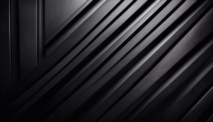 Obraz premium Diagonal black stripes creating modern abstract background