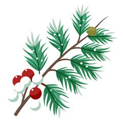 christmas tree branch