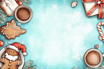 Christmas Coffee and Gingerbread	