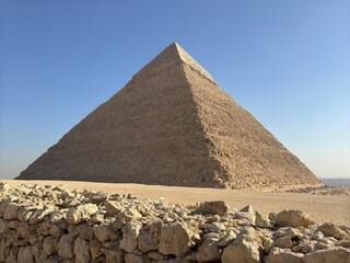 Giza pyramid of Khafre video