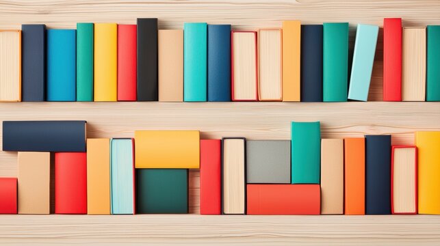 A bookshelf filled with books on leadership, business, and personal development, representing a commitment to lifelong learning and self improvement.