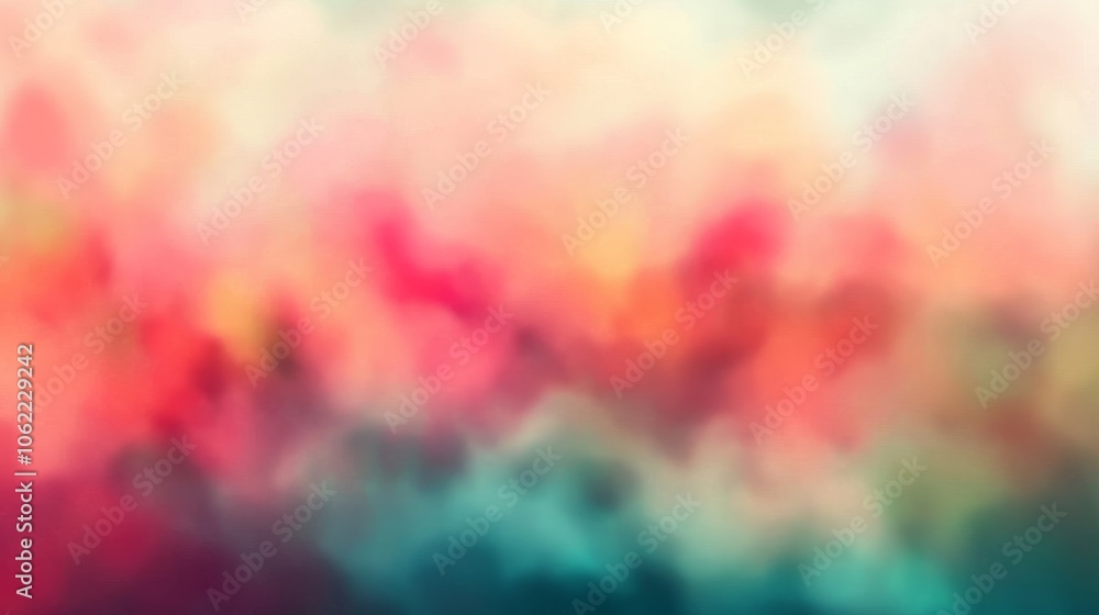 Aufkleber a vibrant and dreamy abstract background that features soft, gently blurred colors creating a beauti