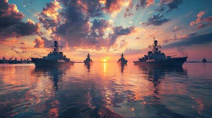 Obraz premium sunset