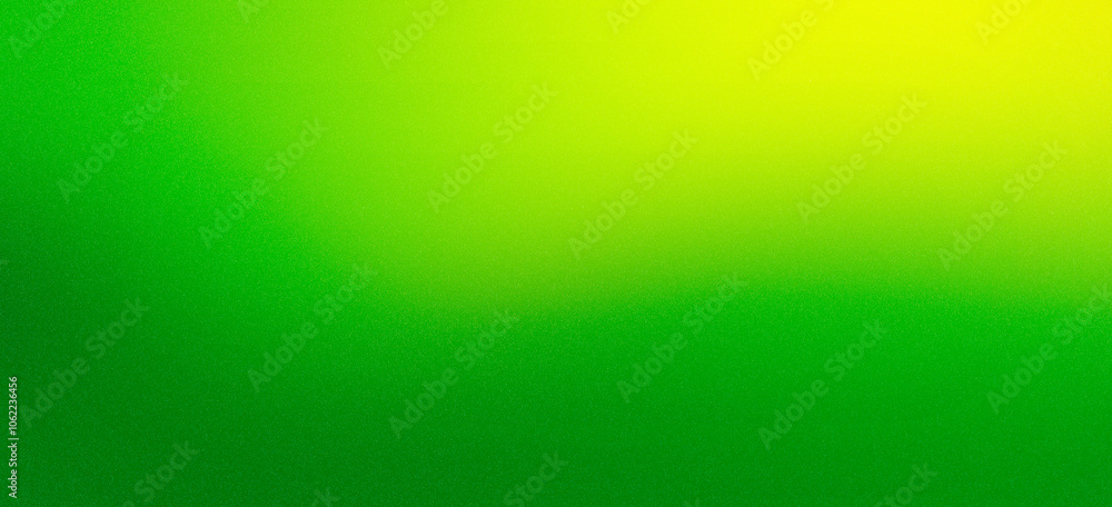 Aufkleber green and yellow gradient backdrop with noise texture, smooth and glowing light effect, abstract vib