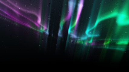 Northern Lights Aurora Borealis Background.