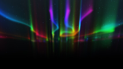 Northern Lights Aurora Borealis Background.