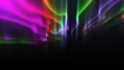 Northern Lights Aurora Borealis Background.
