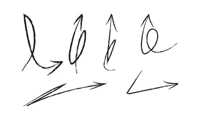 Fototapeta premium brush arrows symbol. brush arrow icon illustration. brush arrow vector