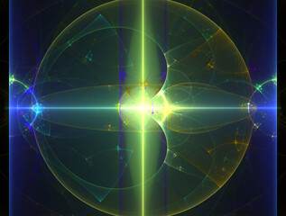 Imaginatory fractal abstract background Image