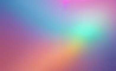 Obraz premium Gradient background blending blue, pink, and yellow hues with a bright light source effect.
