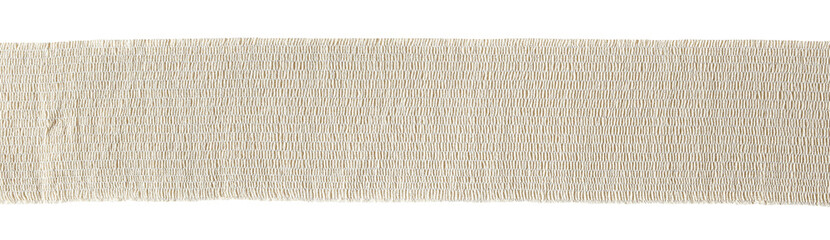 Elastic medical bandage line, first aid isolated on white, clipping © dule964