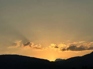 Lake George sunset