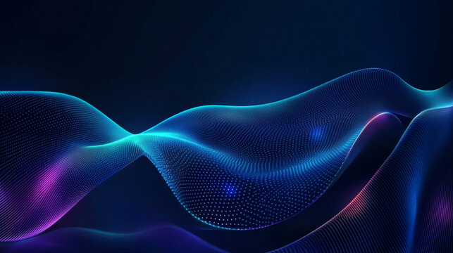 Blue technology abstract background