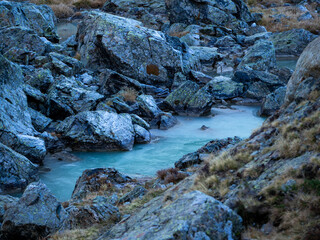 Alpine Rock Pool with Turquoise Waters