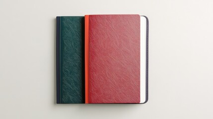 Fototapeta premium Elegant Personalized Notebook with Engraved Cover