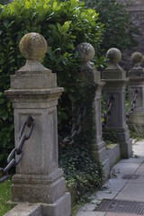 Old park in the city