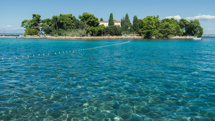 Kali on Ugljan island turquoise sea, Ugljan Island, Preko, Dalmatia, Croatia