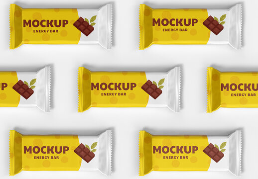 Snack Bar Candy Mockup